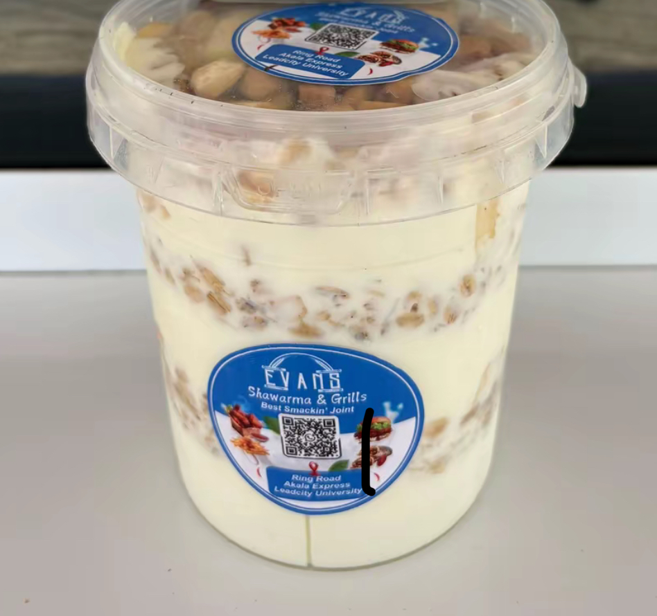 Fruit Parfait 1 Liter Bowl